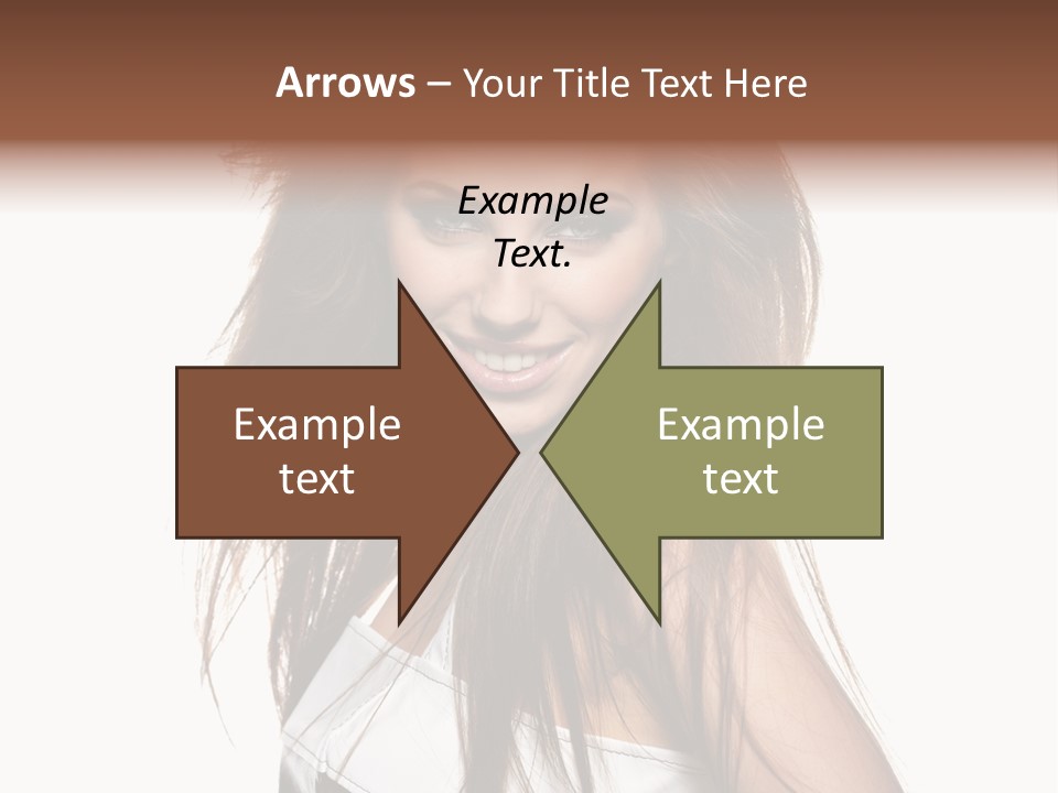 Beauty Female Portrait PowerPoint Template