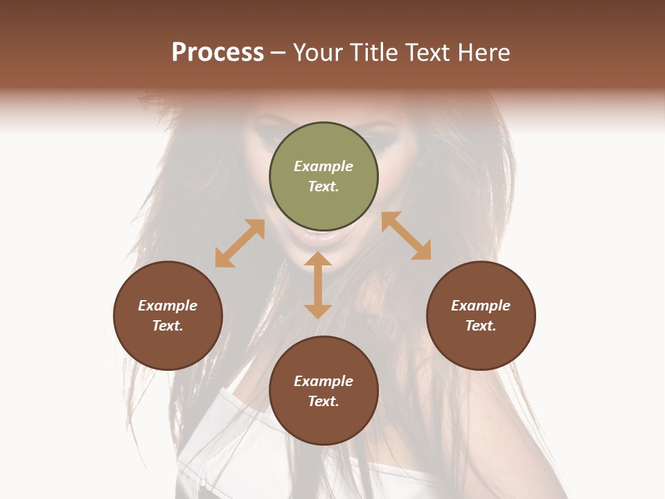 Beauty Female Portrait PowerPoint Template