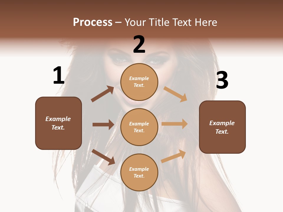 Beauty Female Portrait PowerPoint Template