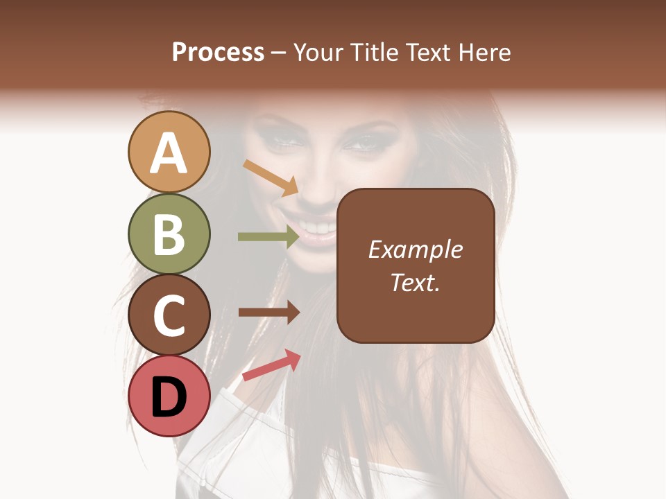 Beauty Female Portrait PowerPoint Template