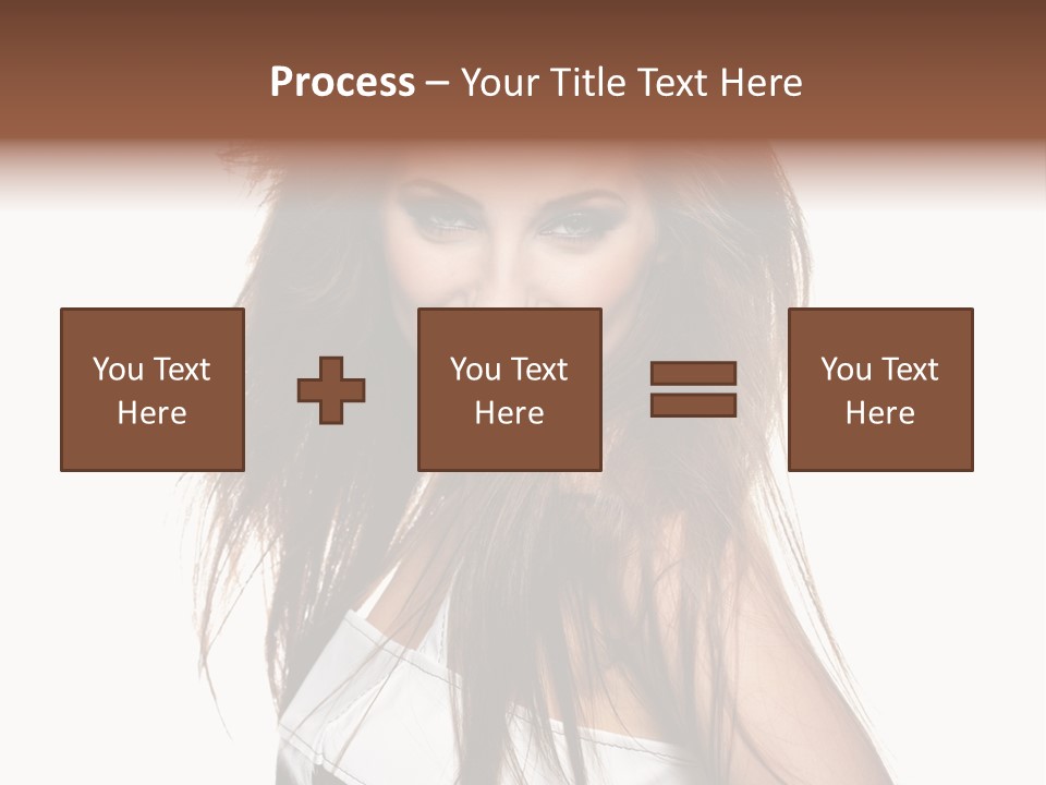 Beauty Female Portrait PowerPoint Template
