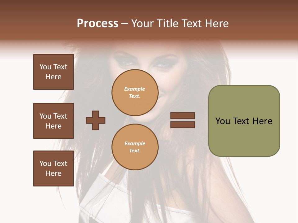 Beauty Female Portrait PowerPoint Template