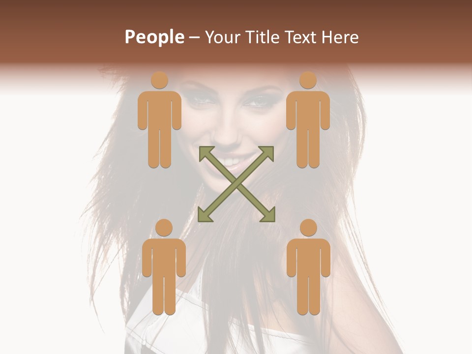 Beauty Female Portrait PowerPoint Template