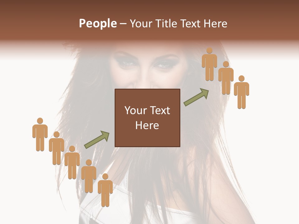 Beauty Female Portrait PowerPoint Template