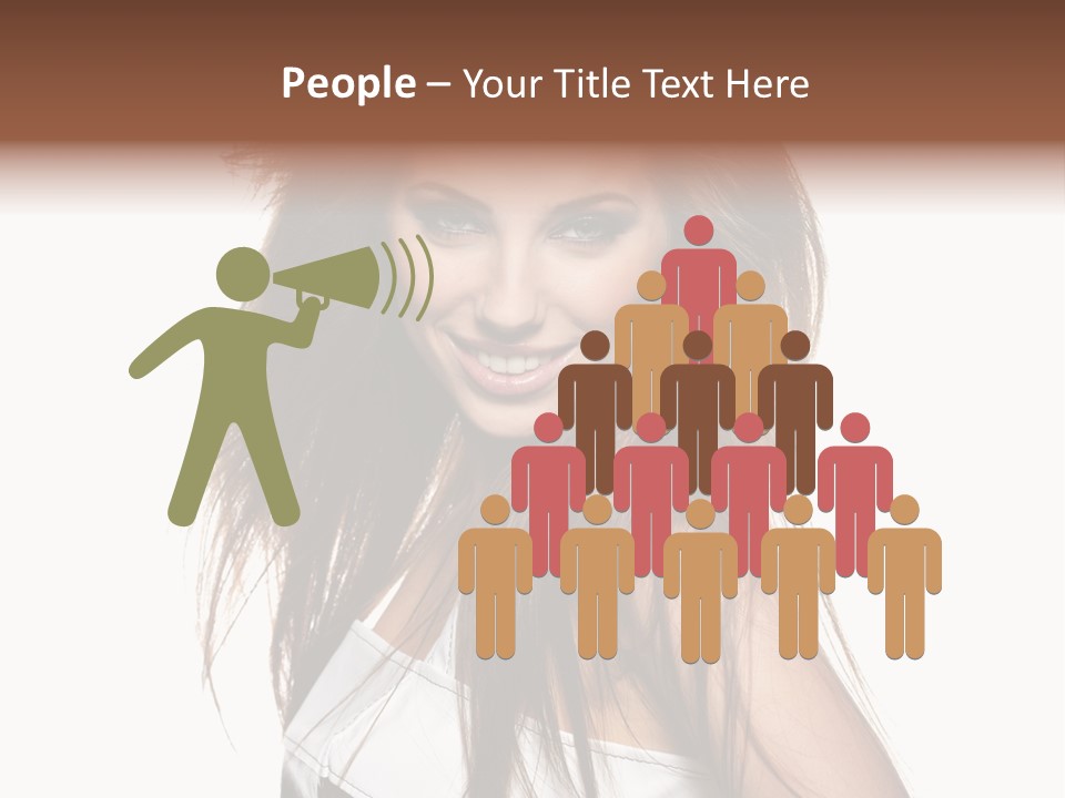 Beauty Female Portrait PowerPoint Template