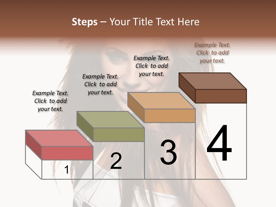 Beauty Female Portrait PowerPoint Template