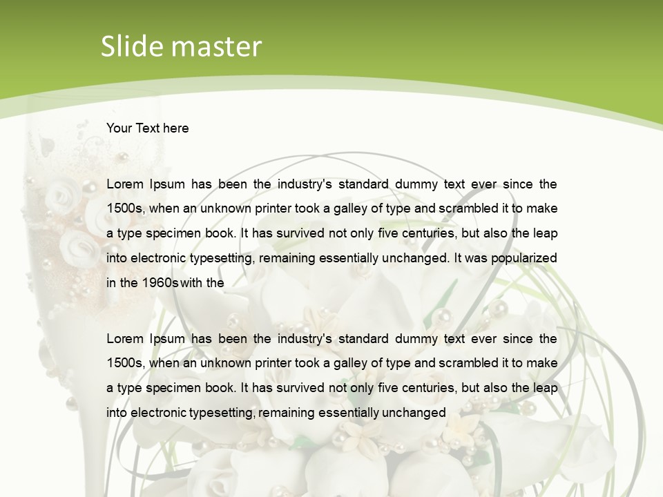 Food Wine Image PowerPoint Template