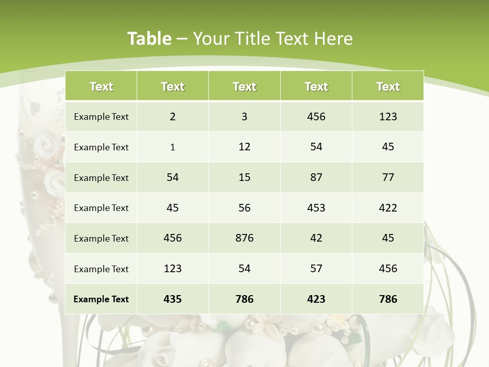 Food Wine Image PowerPoint Template
