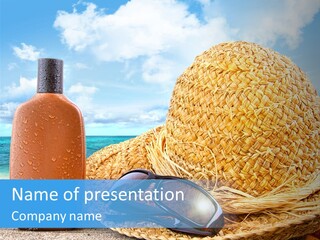 Summer Sunny Holiday PowerPoint Template