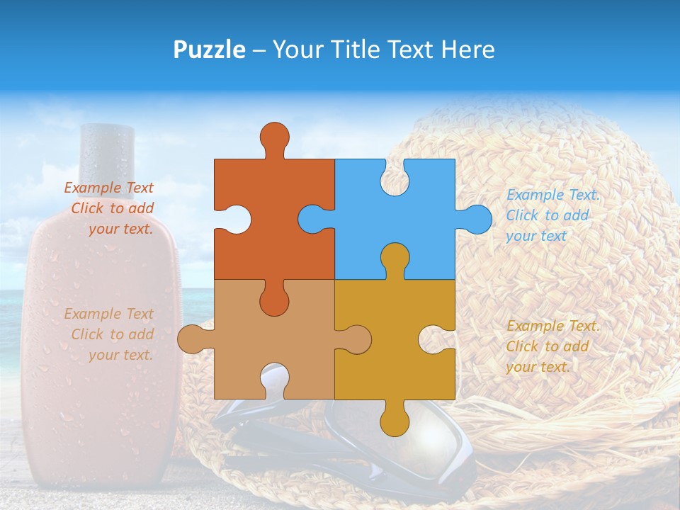 Summer Sunny Holiday PowerPoint Template