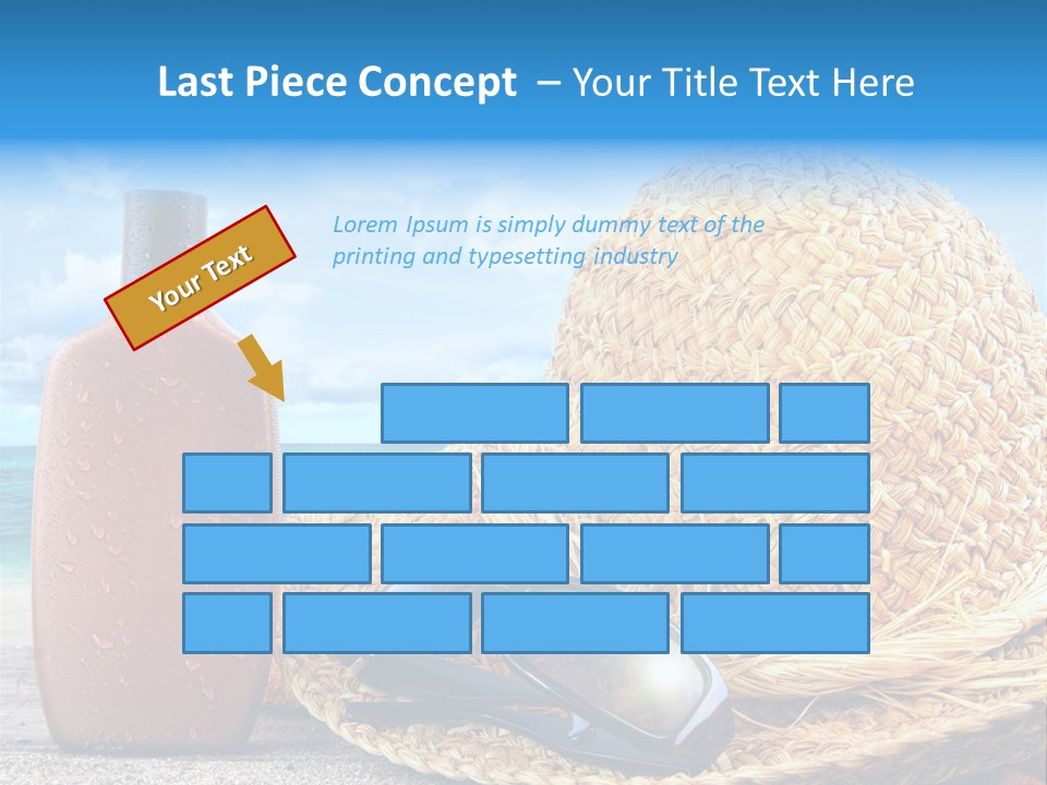 Summer Sunny Holiday PowerPoint Template