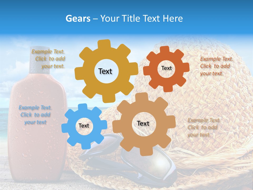 Summer Sunny Holiday PowerPoint Template