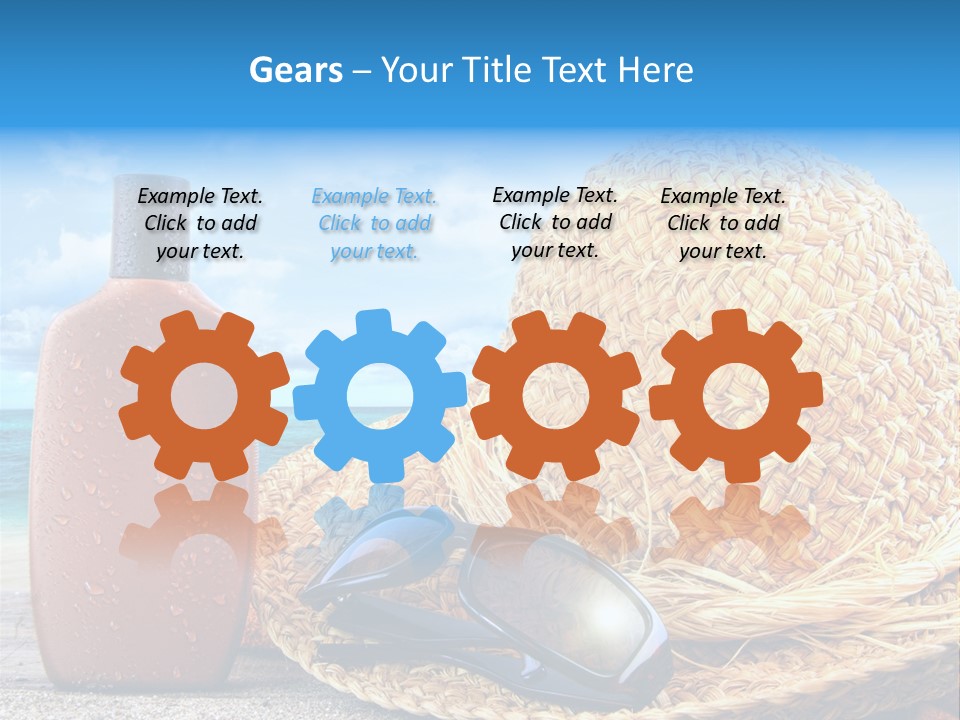 Summer Sunny Holiday PowerPoint Template