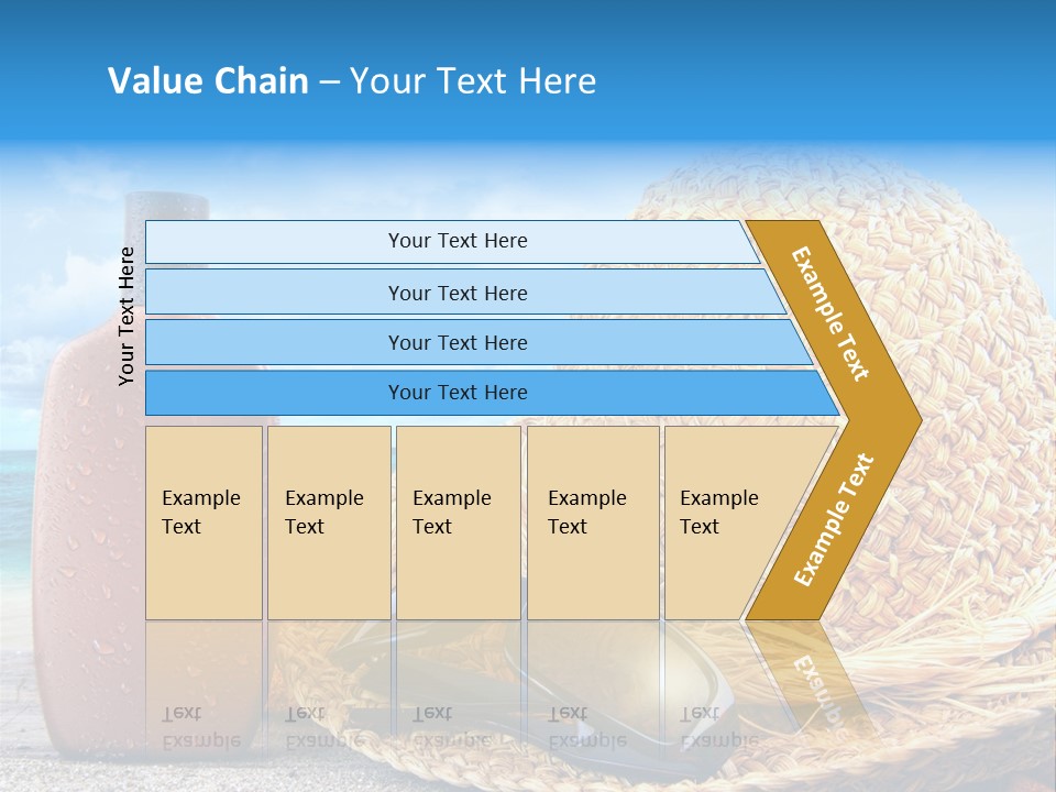 Summer Sunny Holiday PowerPoint Template
