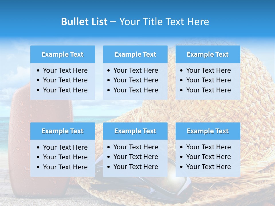 Summer Sunny Holiday PowerPoint Template