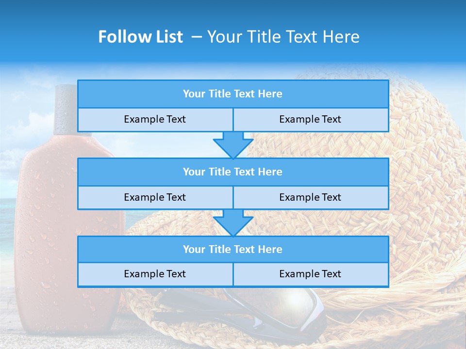 Summer Sunny Holiday PowerPoint Template