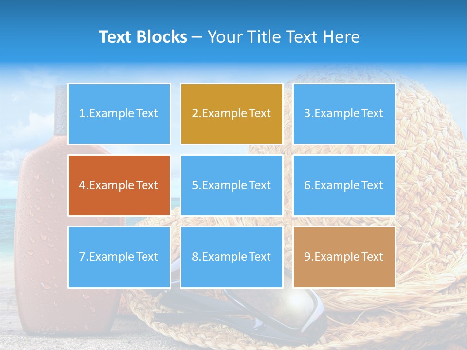 Summer Sunny Holiday PowerPoint Template