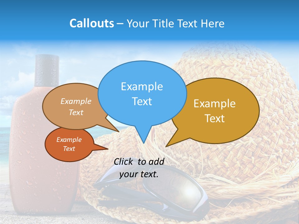 Summer Sunny Holiday PowerPoint Template