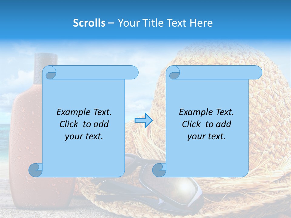 Summer Sunny Holiday PowerPoint Template