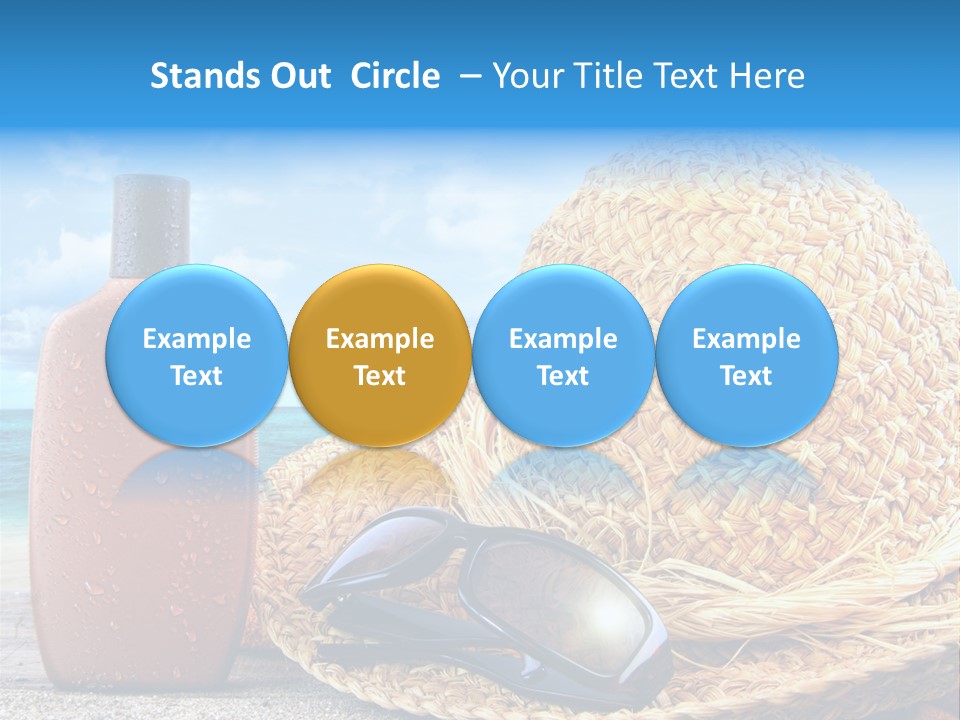 Summer Sunny Holiday PowerPoint Template