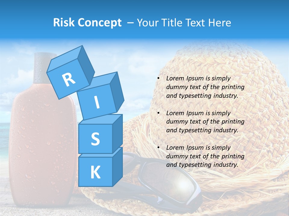 Summer Sunny Holiday PowerPoint Template