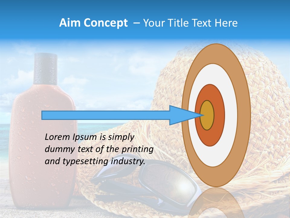 Summer Sunny Holiday PowerPoint Template