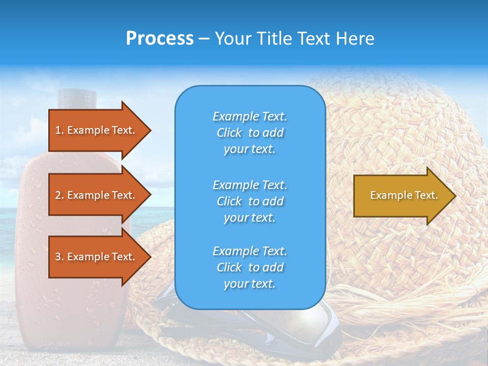 Summer Sunny Holiday PowerPoint Template