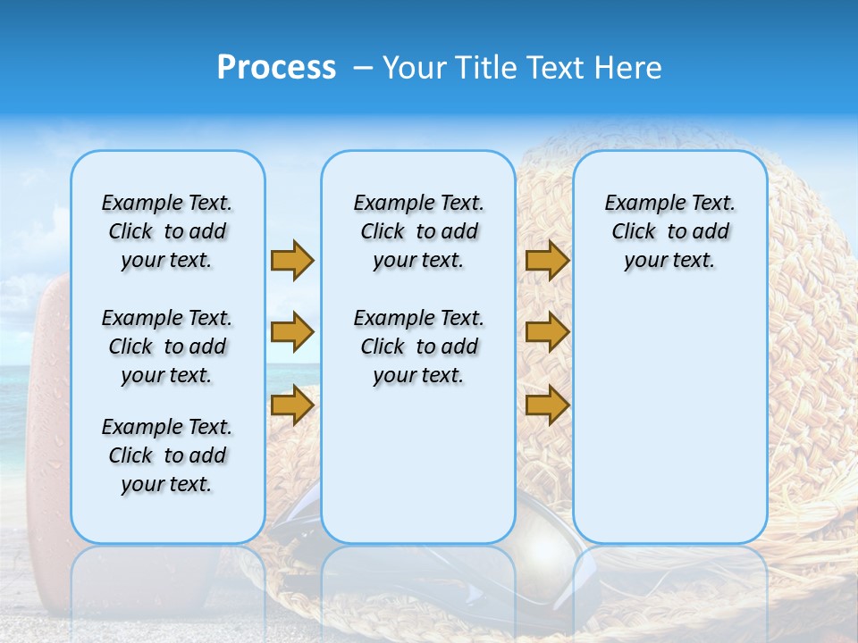 Summer Sunny Holiday PowerPoint Template