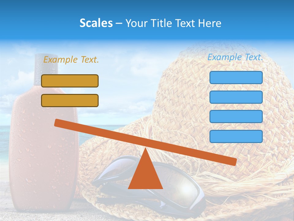 Summer Sunny Holiday PowerPoint Template