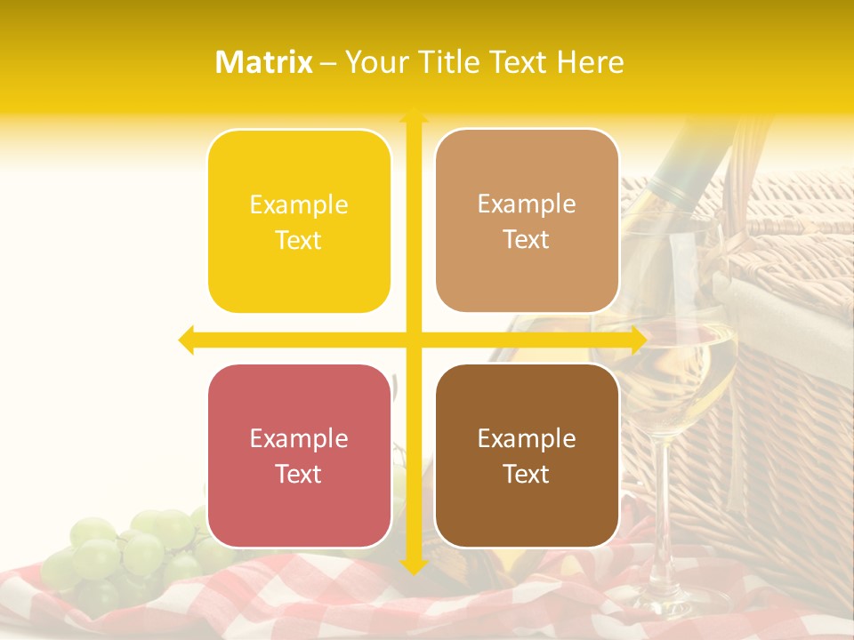 Isolated Still Picnic PowerPoint Template