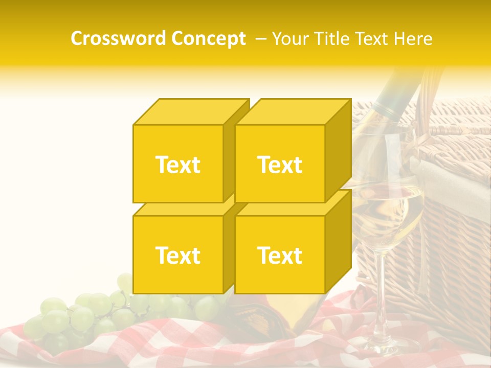 Isolated Still Picnic PowerPoint Template