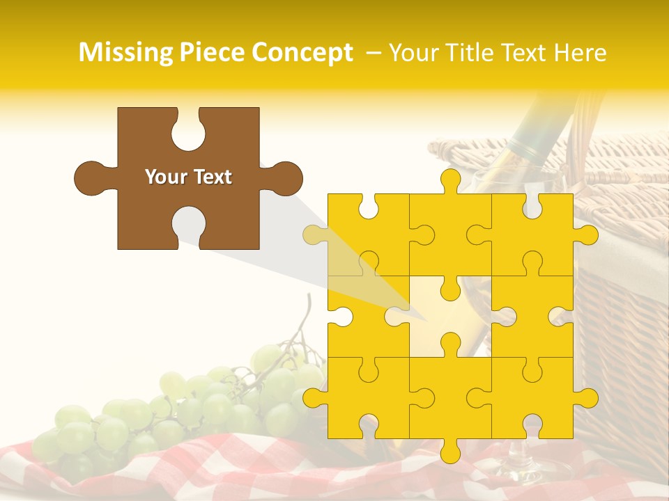 Isolated Still Picnic PowerPoint Template