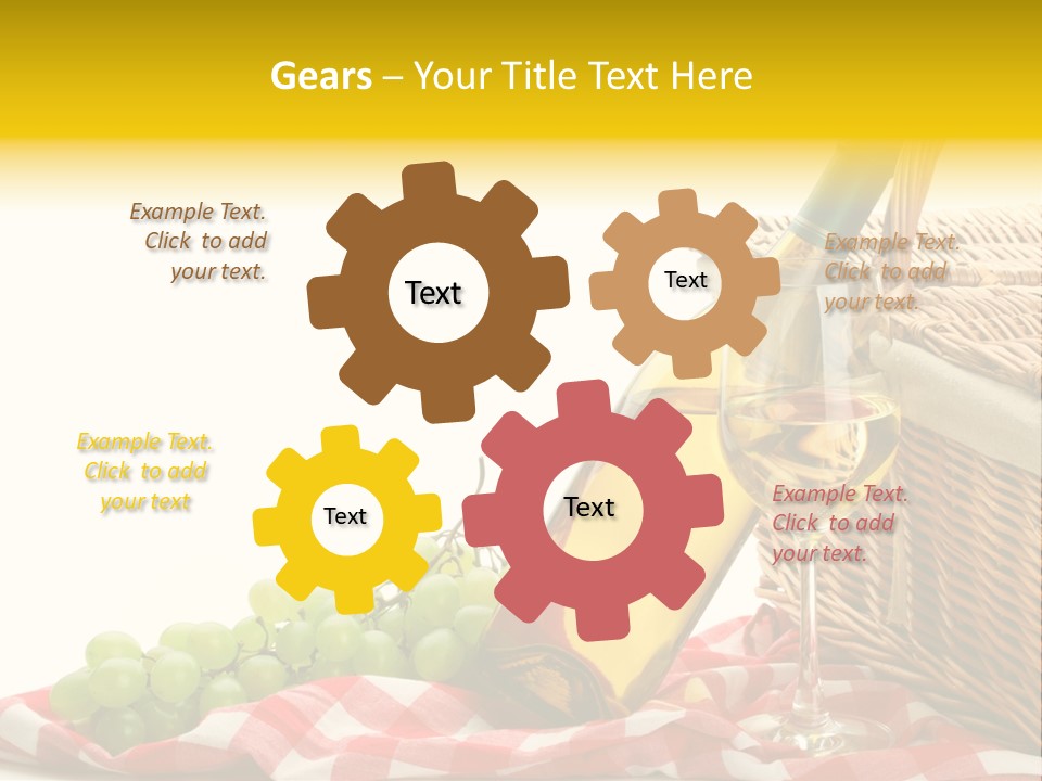 Isolated Still Picnic PowerPoint Template