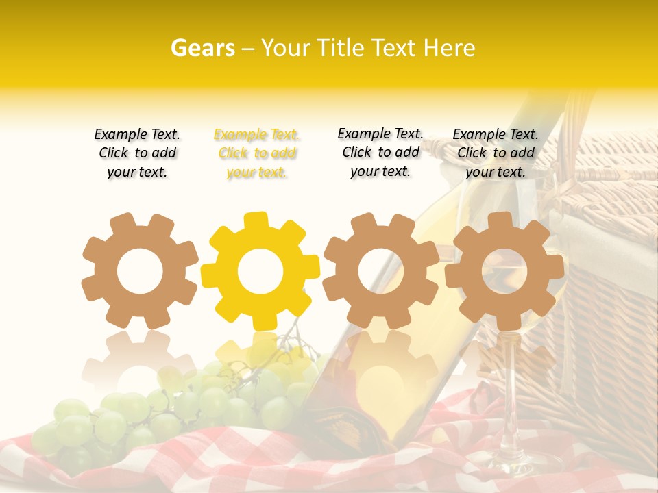 Isolated Still Picnic PowerPoint Template