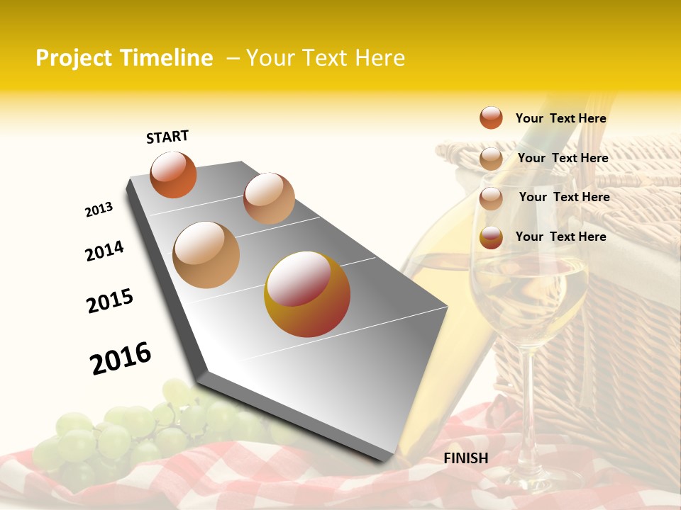 Isolated Still Picnic PowerPoint Template