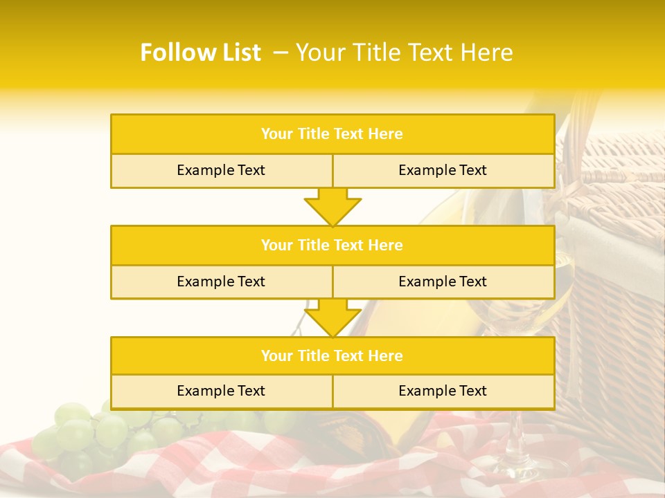 Isolated Still Picnic PowerPoint Template