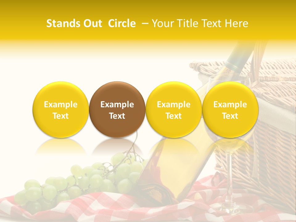 Isolated Still Picnic PowerPoint Template