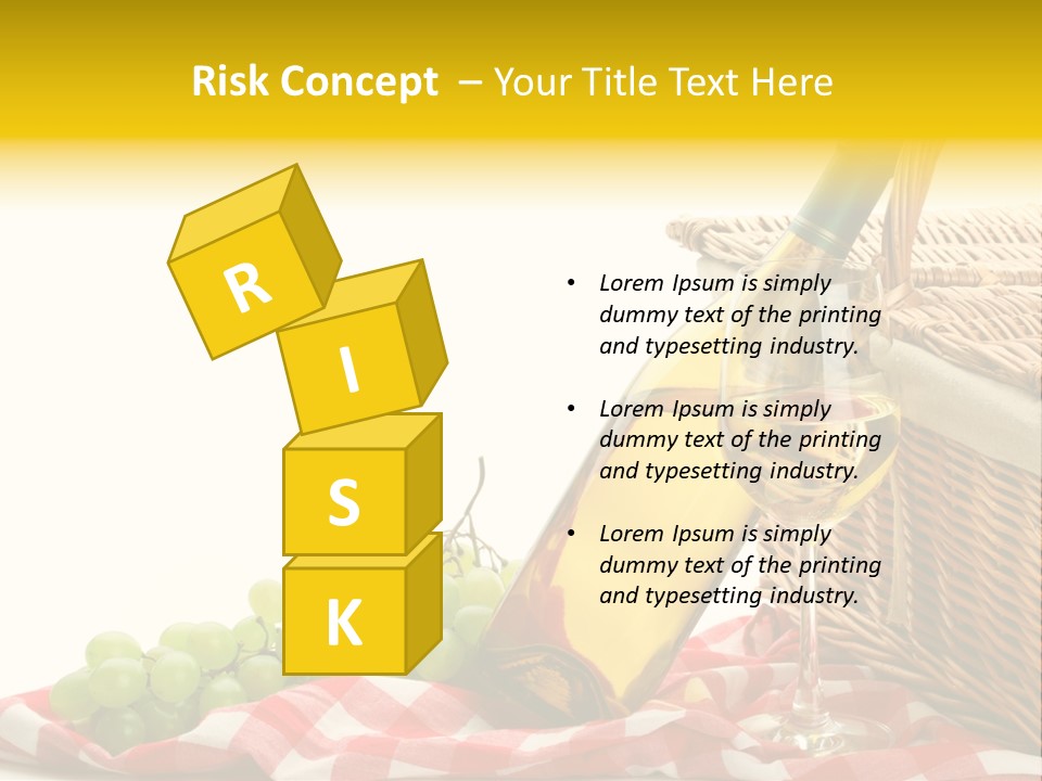 Isolated Still Picnic PowerPoint Template