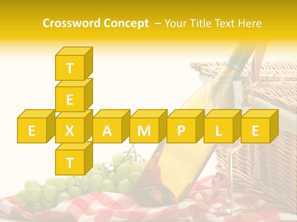 Isolated Still Picnic PowerPoint Template