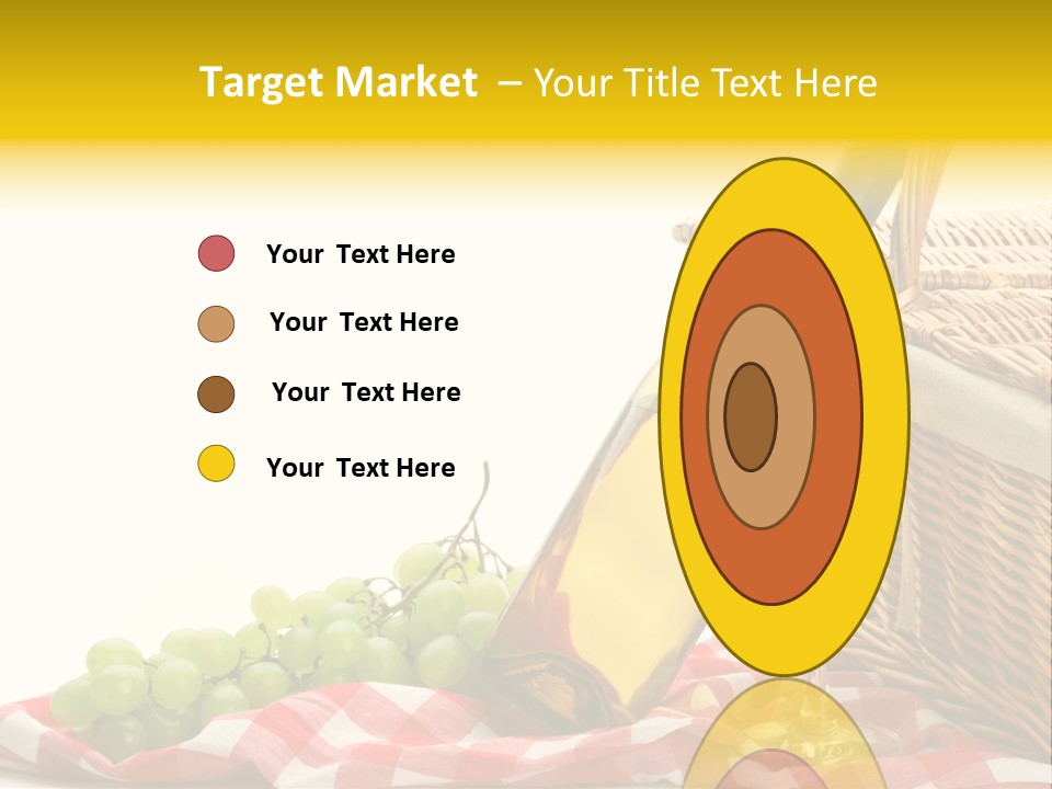 Isolated Still Picnic PowerPoint Template