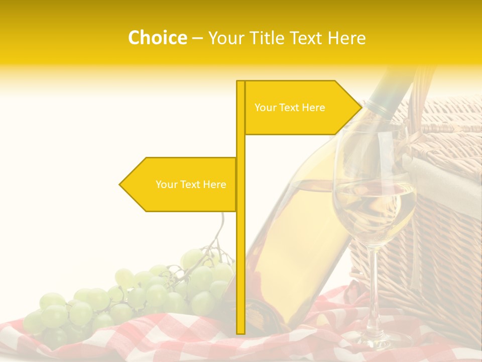 Isolated Still Picnic PowerPoint Template