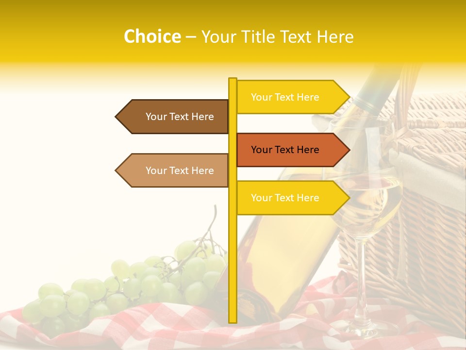 Isolated Still Picnic PowerPoint Template