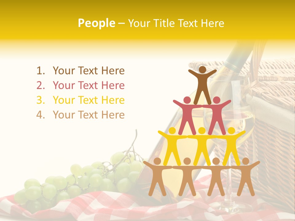 Isolated Still Picnic PowerPoint Template