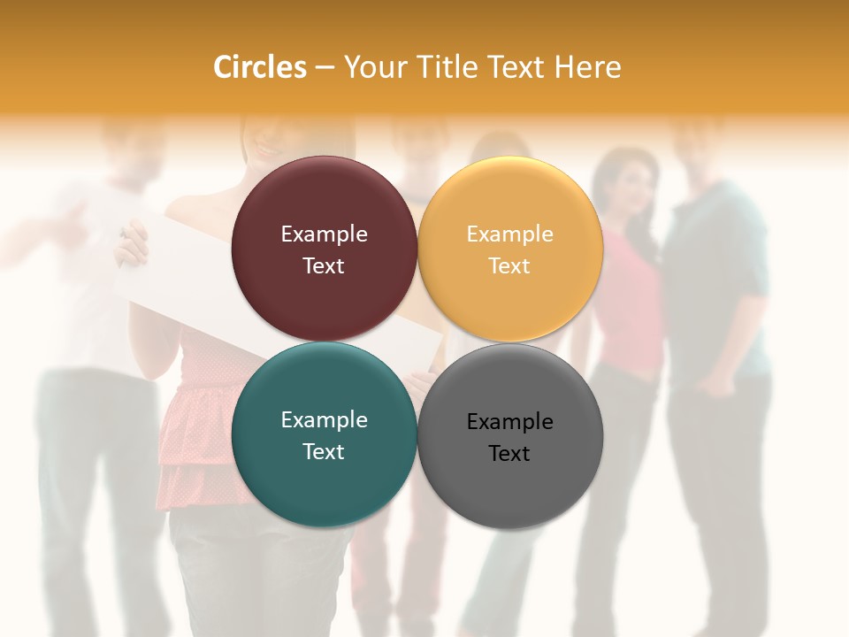 Joy Background Horizontal PowerPoint Template