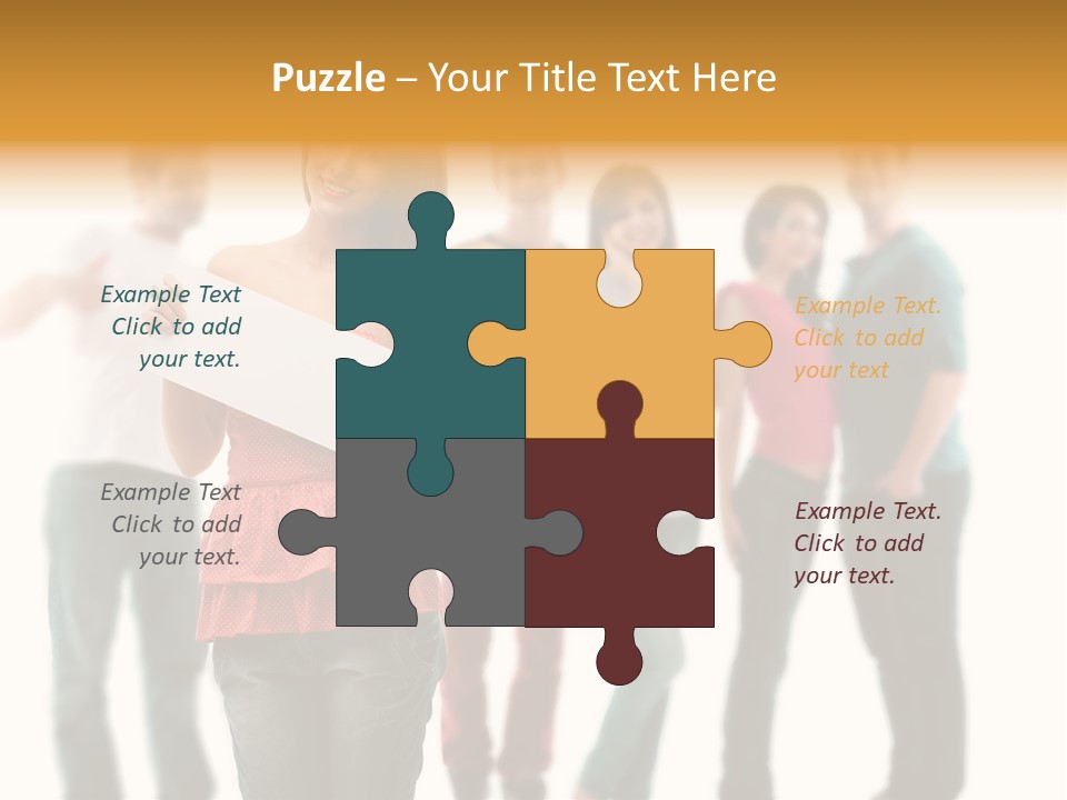 Joy Background Horizontal PowerPoint Template