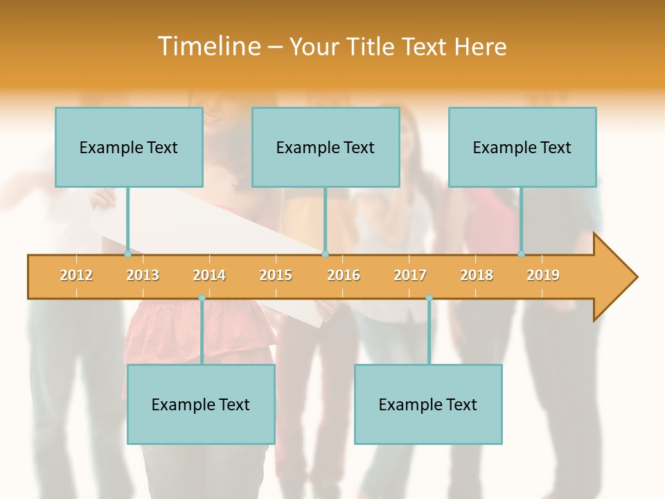 Joy Background Horizontal PowerPoint Template