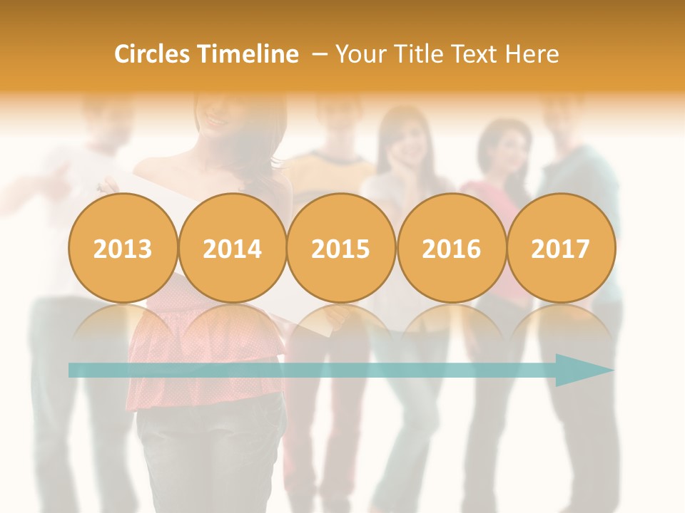 Joy Background Horizontal PowerPoint Template