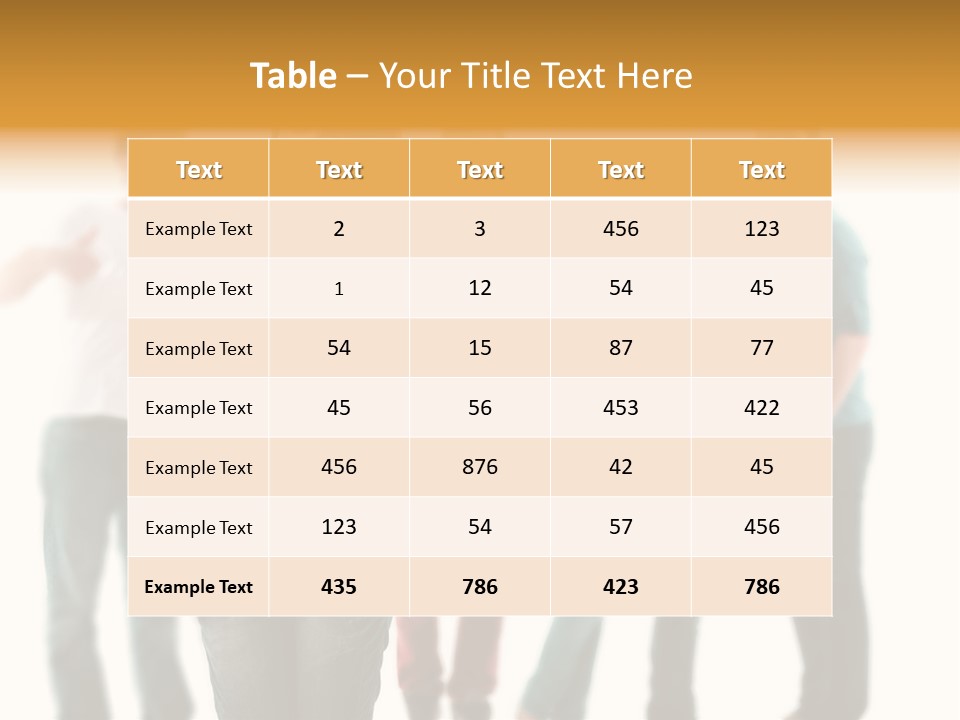 Joy Background Horizontal PowerPoint Template