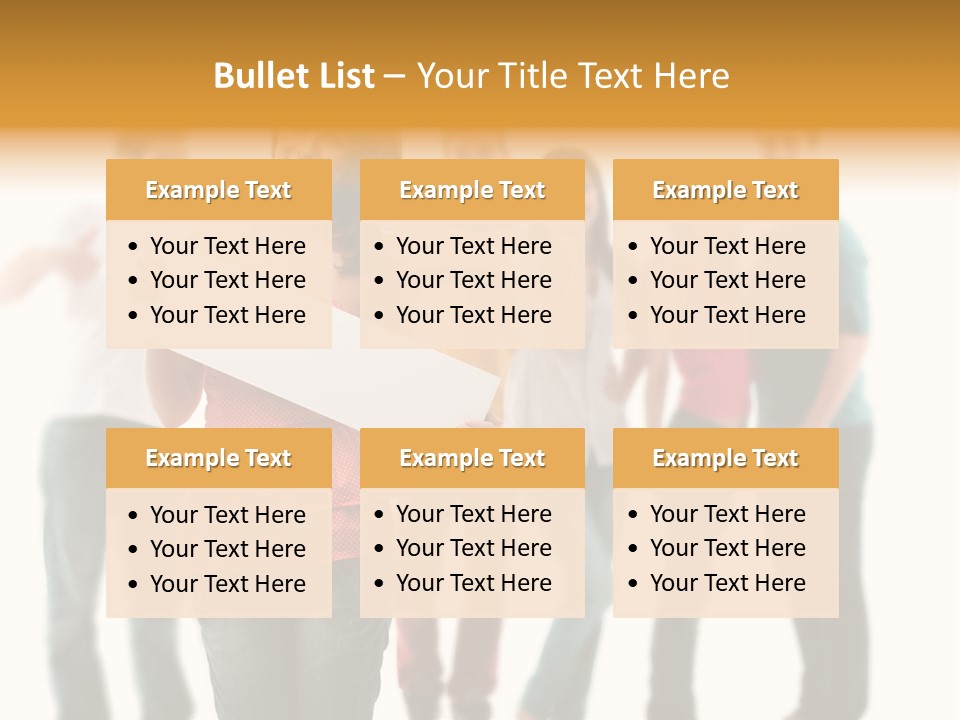 Joy Background Horizontal PowerPoint Template