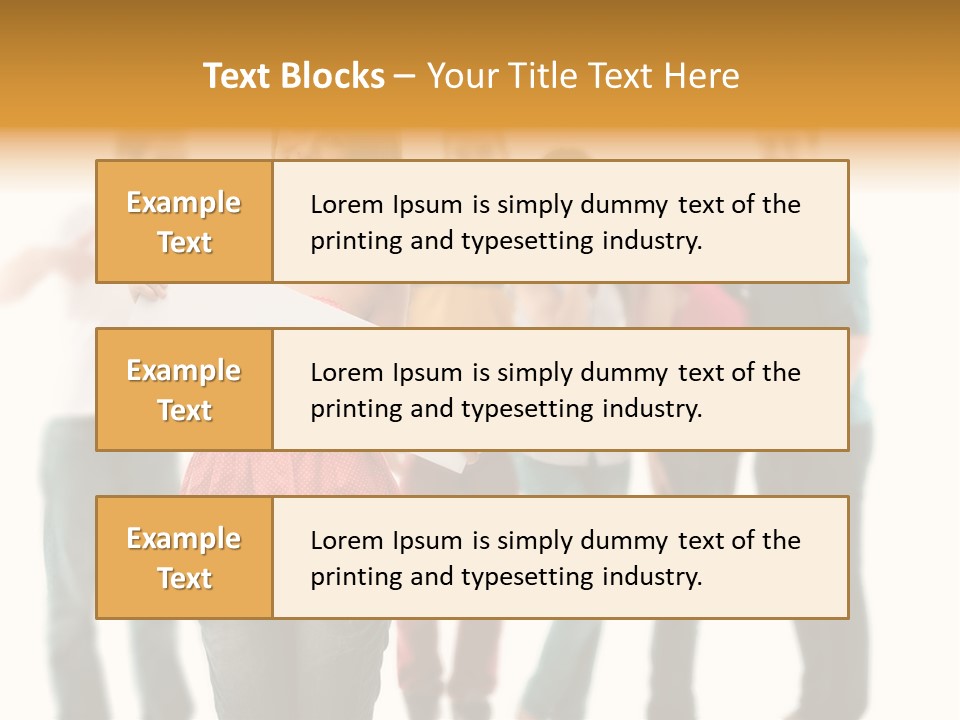Joy Background Horizontal PowerPoint Template